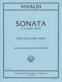 Vivaldi, A.- Sonata No3 In A minor, RV 43