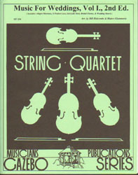 Gazebo Series:  Music for Weddings, Vol 1, 2nd Ed