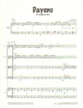 Dayenu (String Quartet)