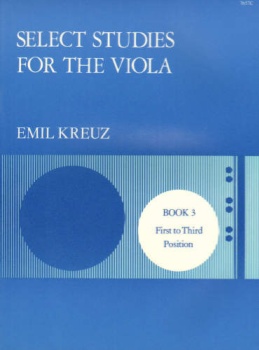 Kreuz - Select Studies For The Viola, Book 3