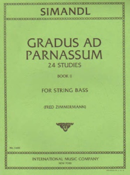 Gradus Ad Parnassum, 24 Studies, Book 2, for String Bass