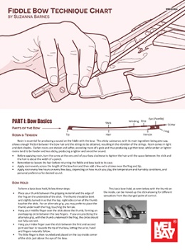Fiddle Bow Technique Chart