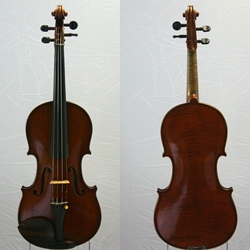 German Violin, labeled Rudolph Wurlitzer Cincinnati