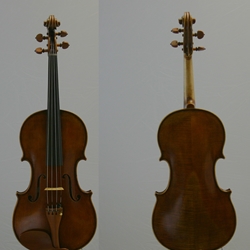 16" Viola, labeled Carrera e Fino